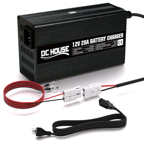 20 Amp 12V Lithium LifePO4 Battery Charger