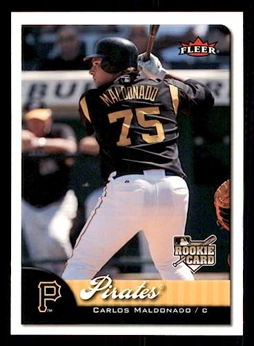 Baseball MLB 2007 Fleer #354 Carlos Maldonado Rookie Pirates