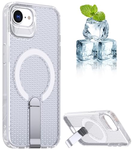 YUZOR for iPhone 16E P[X p M bV X}zP[X MagSafeΉ X^ht ACtH16E Jo[ ~ wh~ ϏՌ ČRMILKi擾 Xgbvz[t 6.1C` (iPhone16E 
