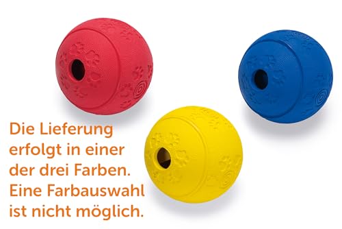 Karlie Ruffus Vollgummi-Futterball ø: 8 cm farblich sortiert