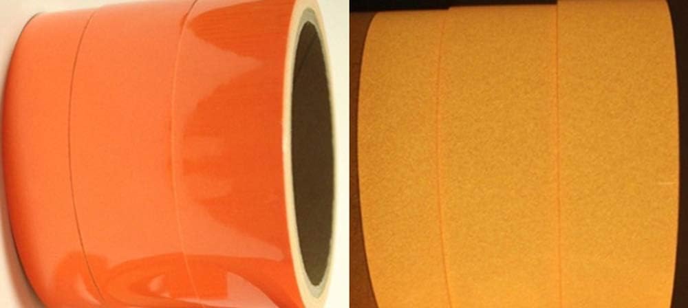 Orange Glow in The Dark Luminous Tape. 5 Meters. Removable and Waterproof