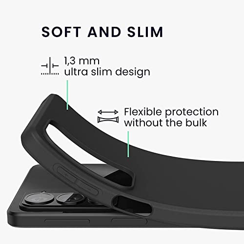 Image of FitSmart Shockproof Silicon Flexible Back Cover for Oppo A55 4G / CPH2325 - Black