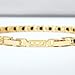 RIZILIA Fold Over Bracelet Extender Clasp 1.2inch/3cm, in 18K Yellow Gold Plated (No Bracelet Included)