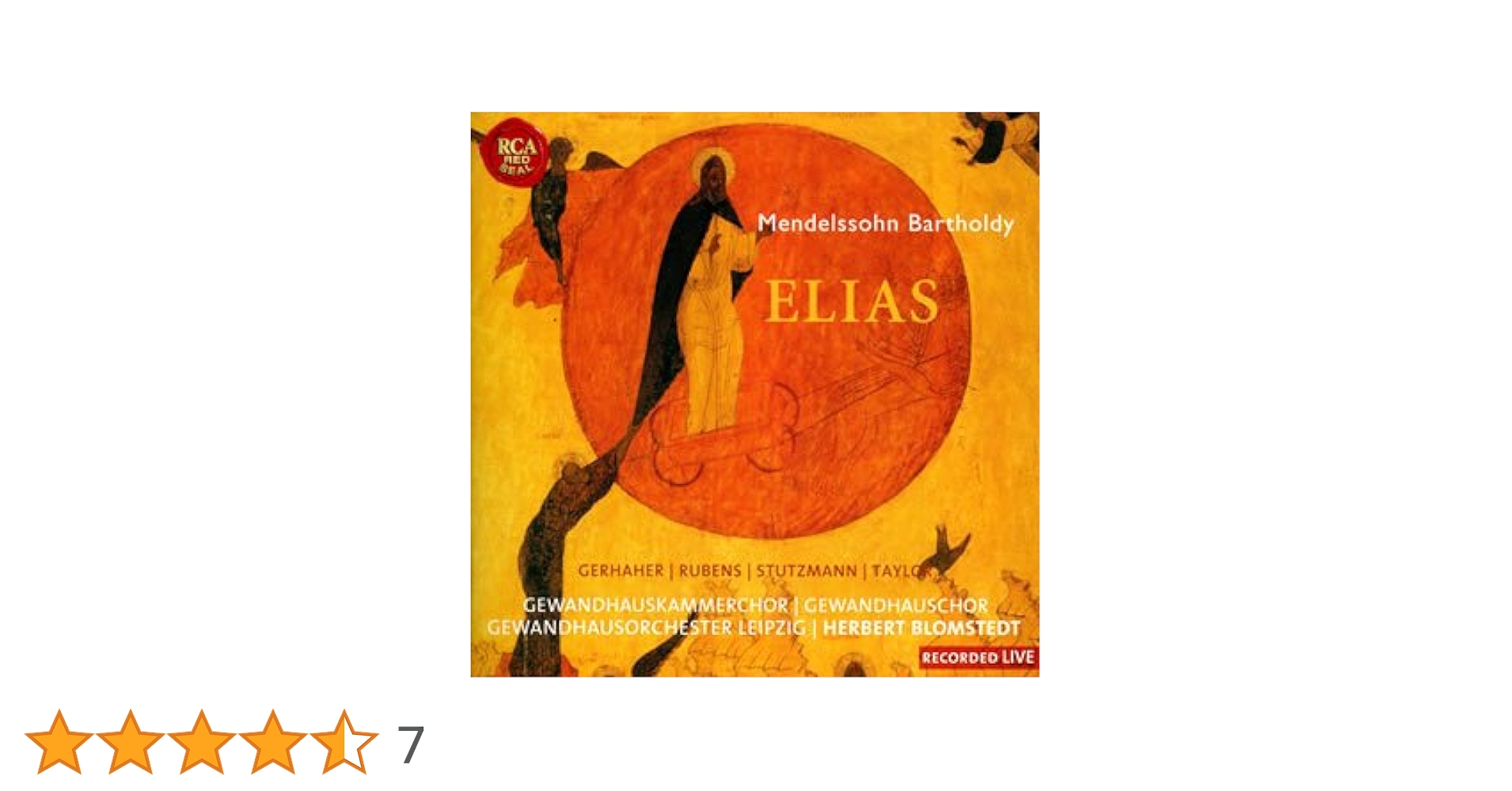 Amazon.co.jp: メンデルスゾーン:エリア: ミュージック