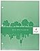 New Leaf Fashion 80% Recycled Paper 2-Pocket Portfolio, 9.25 x 11.625 Inches, 1 Portfolio, Cover Color May Vary (4512477)