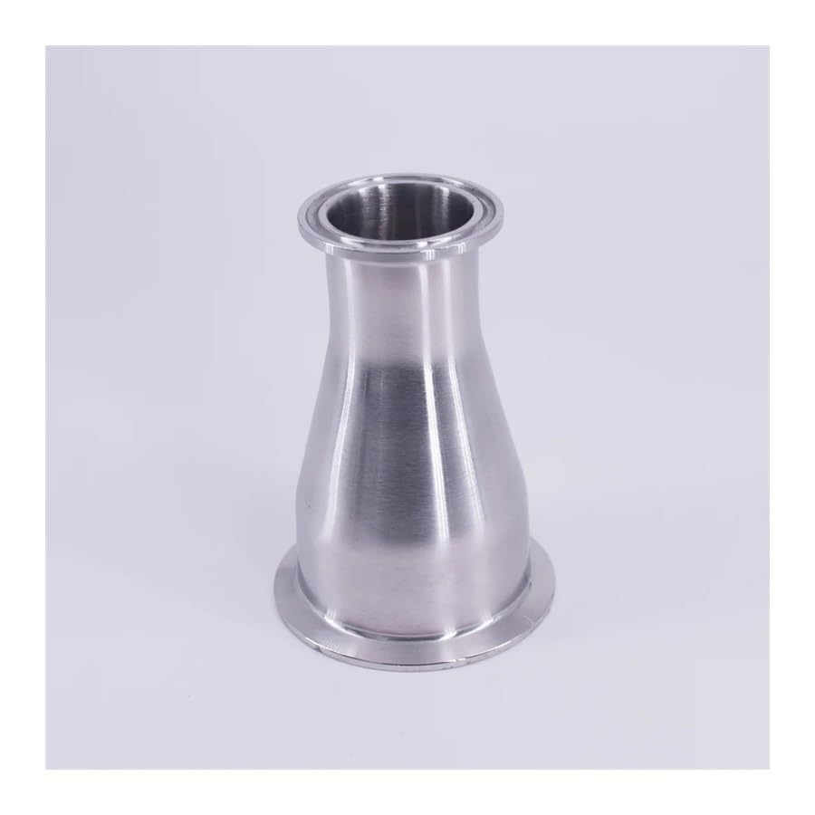 Reductor Tri Clamp 2.5 a 1.5 de acero inoxidable Sus 304 para tuberías de 63mm a 38mm