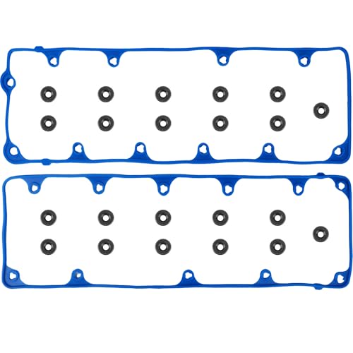 Image of VS50564R Valve Cover Gasket Set Kit for Ford F150 E150 E250 Crown Victoria Expedition Explorer Mustang, Lincoln Town Car, Mercury Grand Marquis Mountaineer, Mobility Ventures VPG MV-1, 4.6L V8