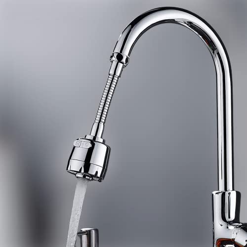 Drona Luxuria Flexible 360 Degree Rotating 2 Modes Water Saving Faucet |Faucet for Kitchen Sink |Water Faucet Sprayer | Flexible Tap Extension for Kitchen Sink (B09R4SVPVX) Amazon Price History, Amazon Price Tracker