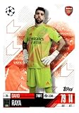 2024-25 Topps Match Attax UEFA Club Competitions 29 David Raya Arsenal FC Official Soccer Trading Game Card (Stock Photo Shown, Near Mint or Better Conditiion)