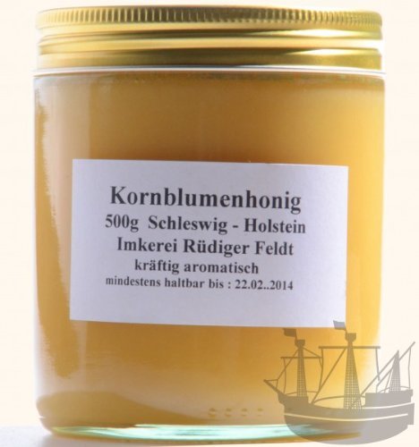 R. Feldt Honige Kornblumenhonig, cremig und mittelaromatisch, 500g Cover