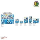 3D LiveLife soczewkowy plakat ścienny z Deluxebase Penguin Diving Plakat zimowy 3D bez ramy. Doskonała dekoracja ścienna. Oryginalne dzieło na licencji renomowanego artysty, Michael Searle