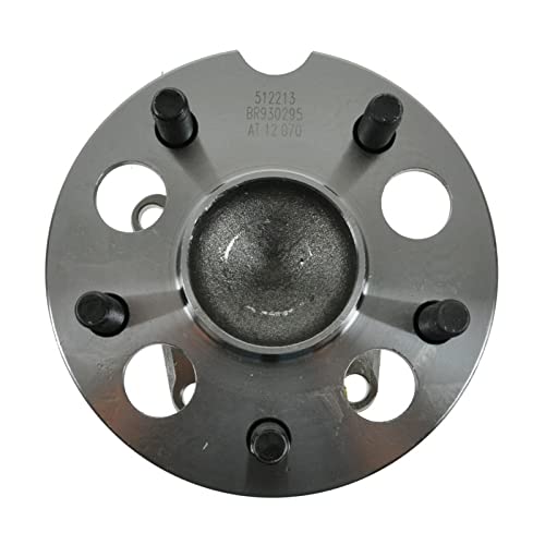 Image of TRQ Rear Left and Right Wheel Bearing and Hub Assembly Set 2 Piece Compatible with 1996-2003 Toyota RAV4 Front Wheel Drive Without ABS Brakes
