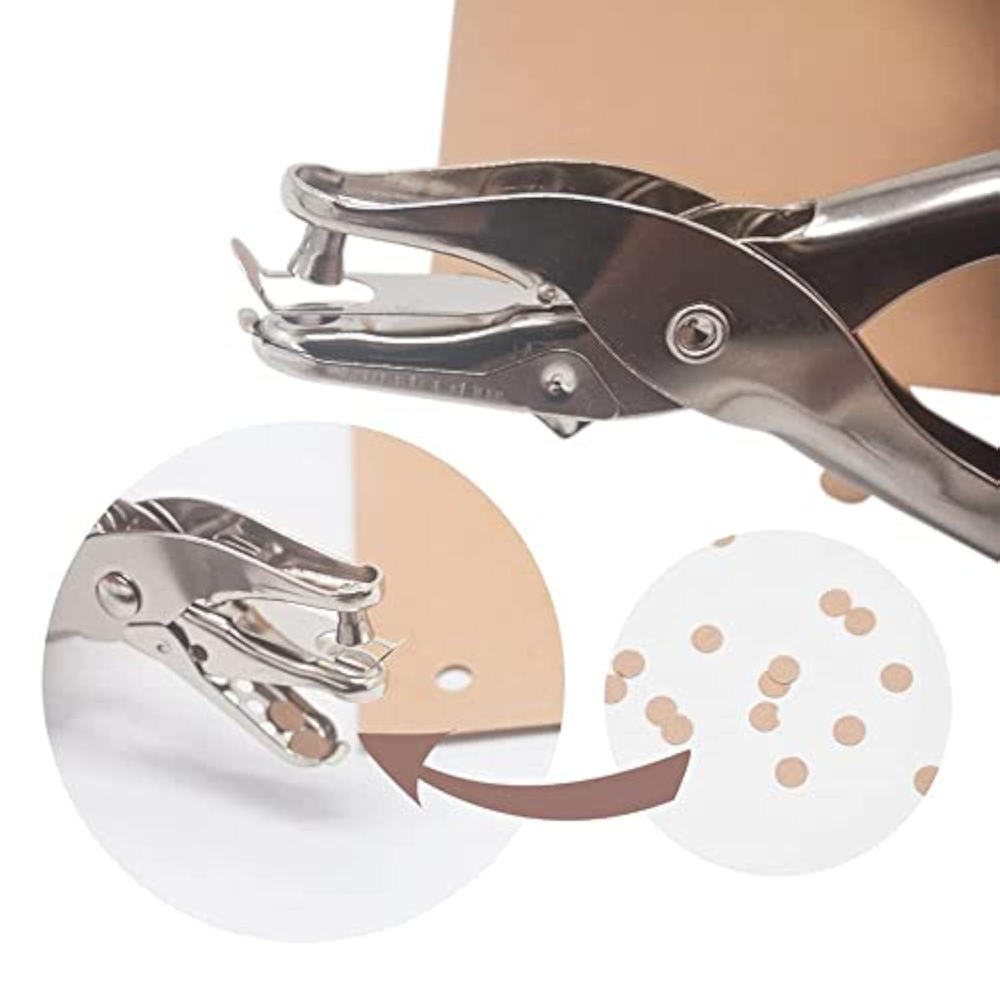 KRAFTMASTER 1 Hole Punch with Protector