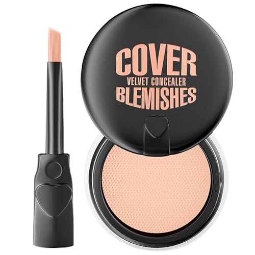 Corrector De Maquillaje - Face Foundation | Corrector Para Las Cicatrices Del Acné | Para Círculos Oscuros | Base De Impermeable A Prueba De Agua De Corral De Cobertura Completa Para Ropa De