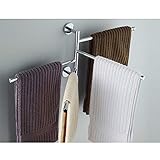 Photo Gallery monba barra portasciugamani da parete con braccio oscillante extra lungo con 4 barre girevoli in acciaio inox, 38 cm x 3,5 cm, per bagno e cucina Photo Gallery monba barra portasciugamani da parete con braccio oscillante extra lungo con 4 barre girevoli in acciaio inox, 38 cm x 3,5 cm, per bagno e cucina