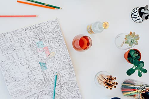 Fantastic Cities: A Coloring Book of Amazing Places Real and Imagined - Image 8