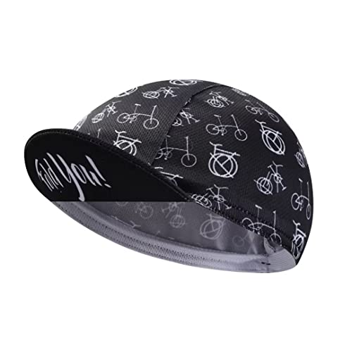Bikingbros Man's Cycling Cap - Women's Cycling Hat - Cycling Helmet Liner Breathable&Sweat Uptake