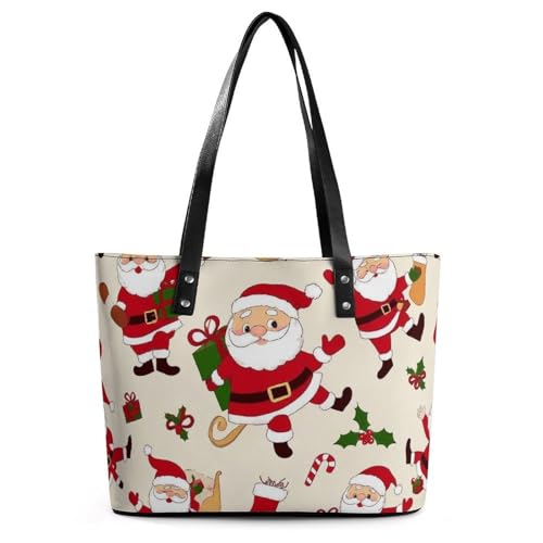 Large Casual Soft Leather Purse Fashion Handbags Tote Bag With Zipper