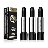 MLSMILE Hair Color Touch-Up Stick Hair Dye Pen, 3PCS Black Hair Color Stick, Long Lasting Fast Staining Cover Gray Hair, Compact and convenient, Physical covering&Safety