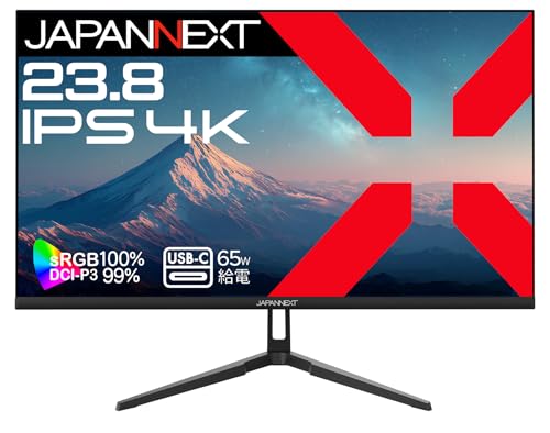 Amazon.co.jp: JAPANNEXT 23.8インチ IPSパネル搭載 4K(3840x2160