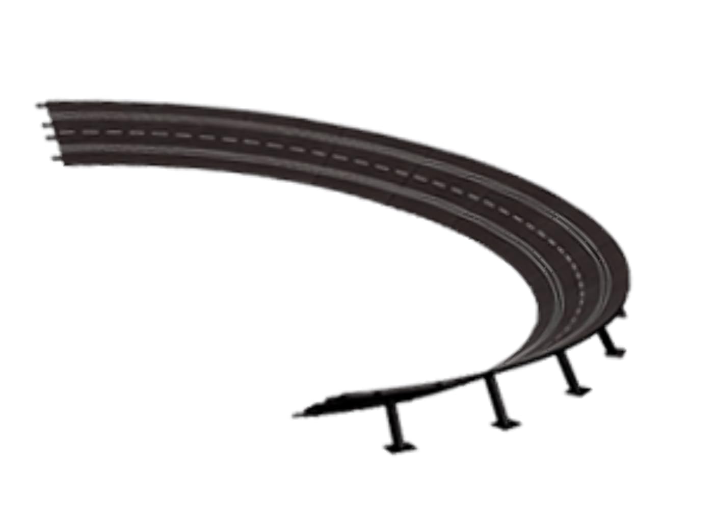 Carrera 20020579 High banked Curve 4/15°, 12 pcs Slot Car Track Accessory