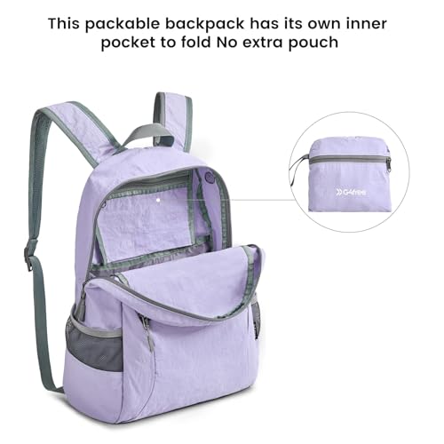 Image of G4Free Ultra Lightweight Packable Backpack Travel Hiking Daypack Small Handy Foldable Outdoor Camping Backpack