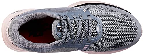 Fila, Racer Move, Tênis, Feminino, Cinza/Preto/Rosa Claro, 38