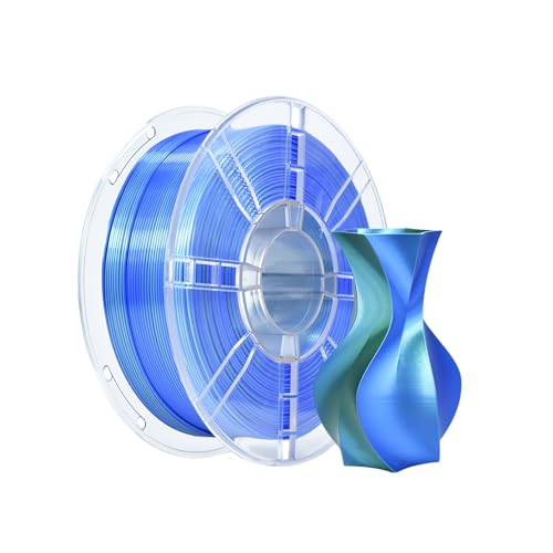 Filament iBOSS PLA Plus Niebieski Dwukolorowy Jedwabny (BLUE DUAL SILK)