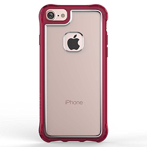 Ballistic Jewel Essence Case For Standard Size 4.7-Inch Apple Iphone 8/7/6S/6 - Clear/Burgundy - Not Compatible With Iphone Plus 5.5-Inch Screen Size Smartphones #TOP1