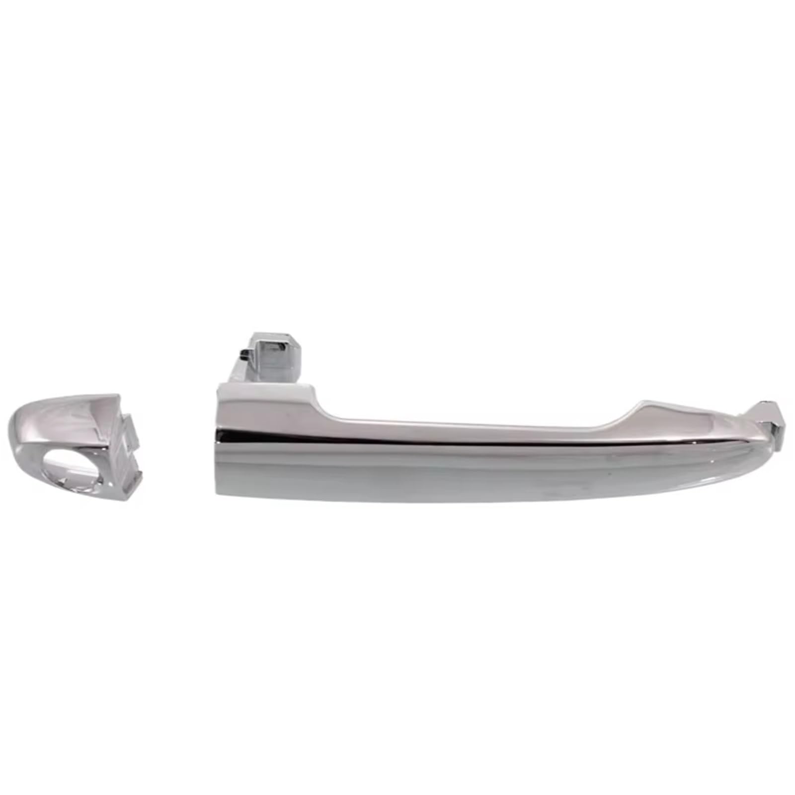 BYSKJZ Car Exterior Door Handle for KIA for Carens for Rondo 2007-2012 Exterior Door Handle Front Rear Left Right Replacement Silvery Outside(Front Left)