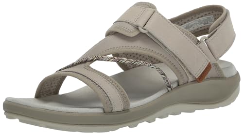 Merrell Women's Terran 4 Backstrap Slide, Silver, 10