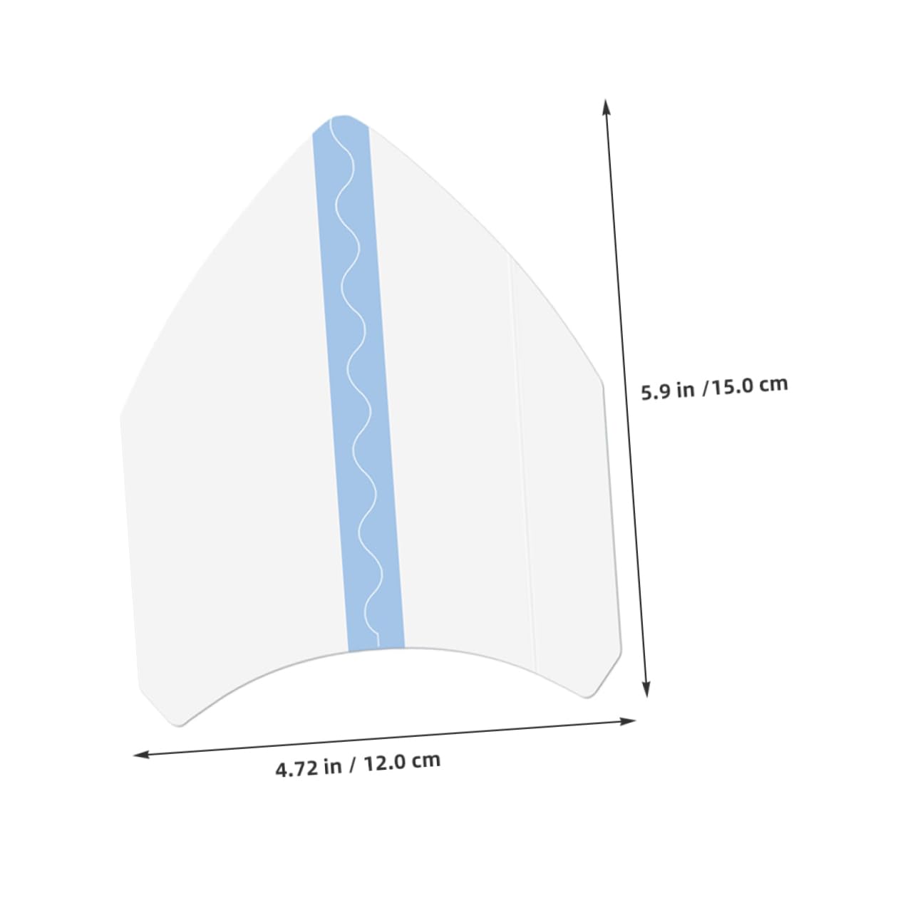 HEMOTON 6pcs Transparent Friction Stickers for Thighs Thigh Chafing Prevention Patches Invisible Shields for Comfortable All Day Wear Breathable Material for Cool Dry Legs