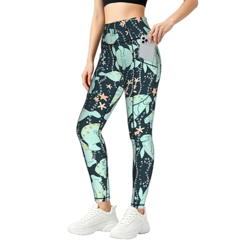Pantalones de yoga de gimnasio y uso diario con cintura alta cómoda