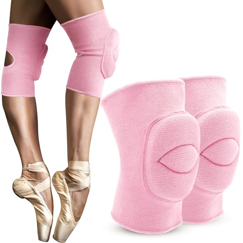 Aiseyi Genouillères pour la danse, le volleyball, protège-genoux - Épaisseur de 20 mm en mousse, protection contre les chocs pour les genoux, genouillère pour le yoga, le sport et la course
