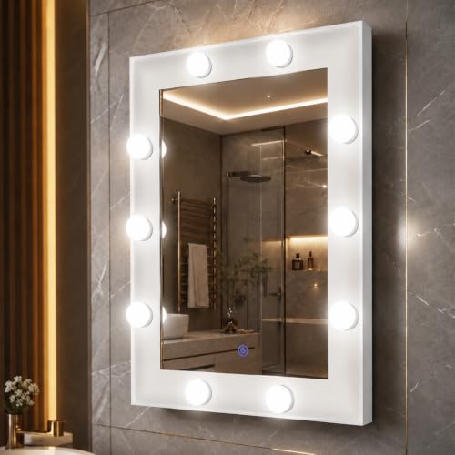 Image of Wall Hanging 3ft Brown Waterproof PVC Framed Wall Mirror for Bedroom or Bathroom |Home Decor Wall Mounted Mirror for Bedroom Living-Room Vanity Farmhouse| wash Room Mirror for Wall