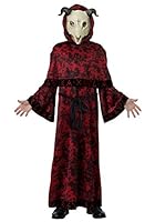 Algopix Similar Product 12 - Kids Evil Skull Demon Costume Large