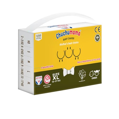 Image of Taped Style Baby Diaper XL, 50 Diapers Each, 12-17 kg - Bubble Bed Comfort Technology