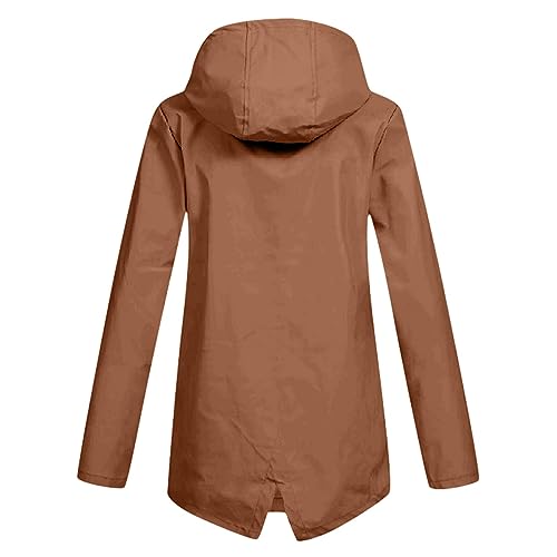 Sudadera con capucha para mujer impermeable ligera para entrenar sin mojarse 2