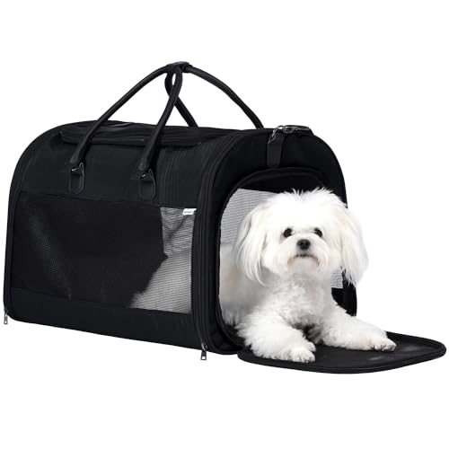 PET MARVEL Cat Carrier Soft Sided Large for Pet Dogs