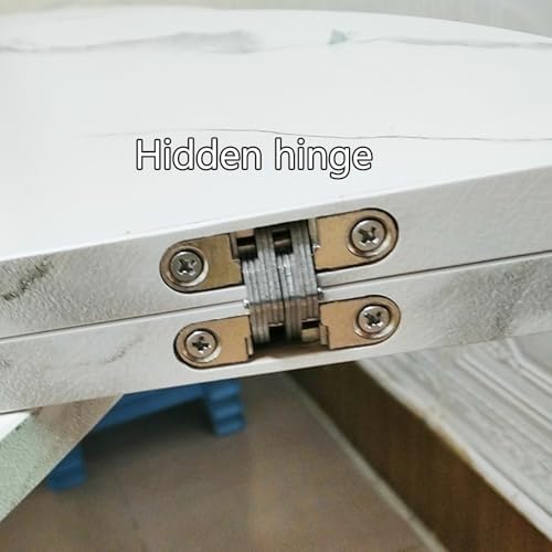 Table ronde pliable extensible à diamètre réglable 130 cm pour repas de groupe