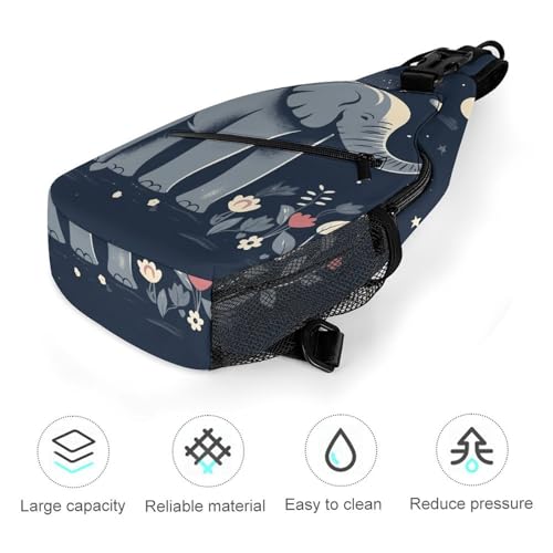 Mochila tipo bandolera deportiva para senderismo miniatura 5