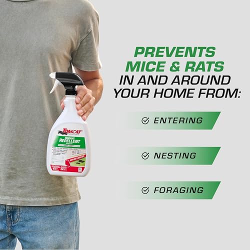 Image of Tomcat Repellents Rodent Repellent Ready-to-Use, 1-Pack,24 oz.