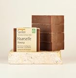 Savion 4+1 Bio Haarseife Henna | Natürliche Haarpflege für mehr Fülle & Glanz | Vegan...