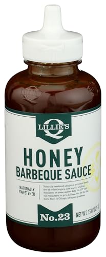 Lillie's Q - Honey BBQ Sauce, Gourmet Sweet BBQ Sauce, Premium Ingredients, Made with Gluten-Free...