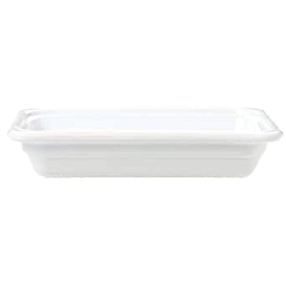 Emile Henry, 32 x 17 x 6.5cm Recton 1/3 Nougat White Rectangular Dish