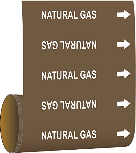 Brady 109489 Roll Form Pipe Marker, B-946, 12