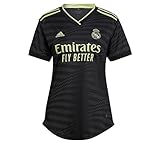  adidas Real Madrid 3rd Women Soccer Jersey 22/23 (XL) Black