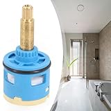 Kivivaka 3 Way Shower Valve Flow Diverter Cartridge VS-1205 Tap, ABS+Brass, 33mm x 68mm, with Ceramic Core - Image 3