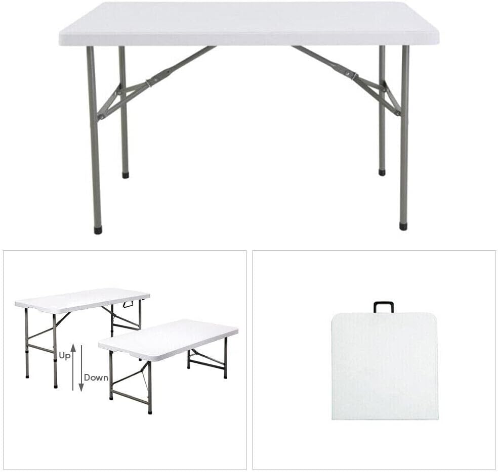 Folding Table 4FT Lightweight Indoor Outdoor Plastic Dining