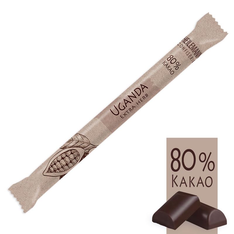 Heilemann Ursprungs-Schokolade Stick Uganda 80%, 24 x 40 g